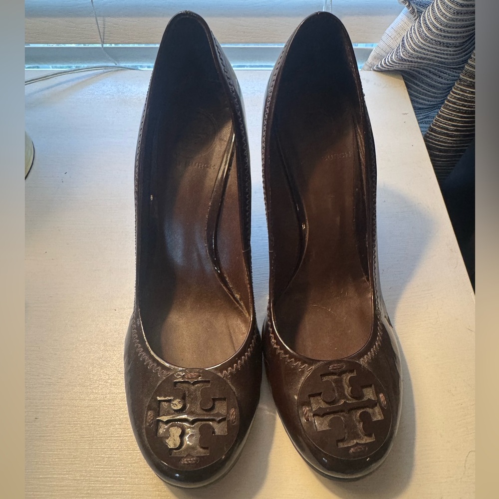 Tory Burch Dark Brown Heels